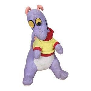 Vintage 80s Figment Purple Dragon Plush Toy Walt Disney Productions 1982 Epcot
